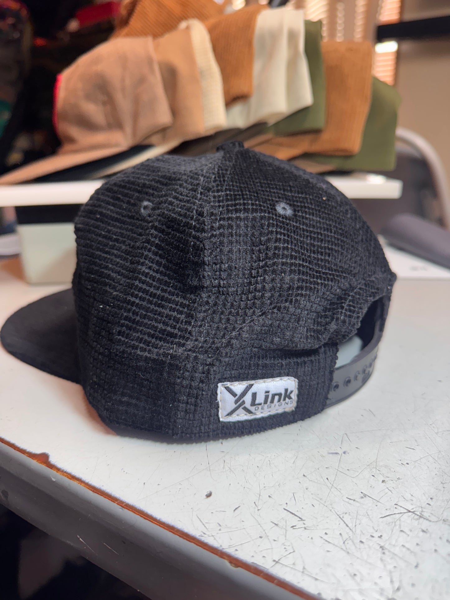 Squaw valley ski team 1/1 waffle cord snapback