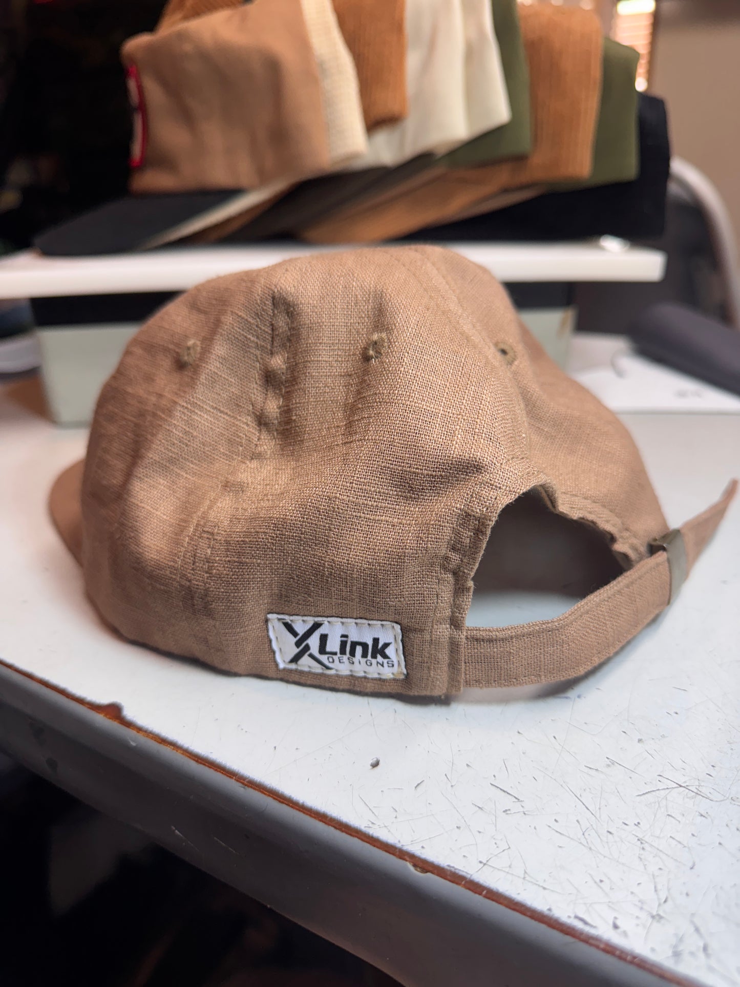 “US skiing ‘95” 1/1 hemp hat