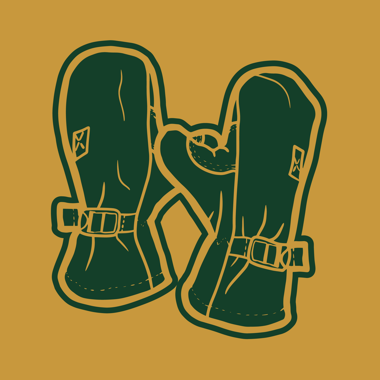 Detailed Custom Mittens