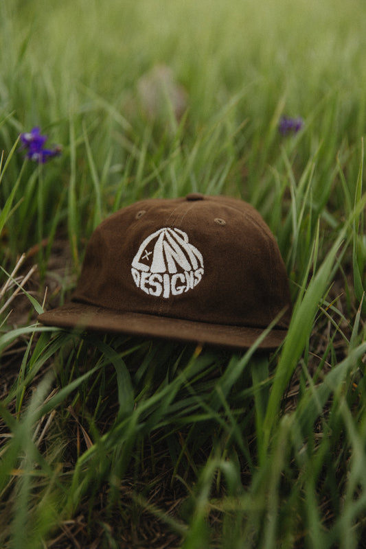 Globe Logo short 6 panel hat