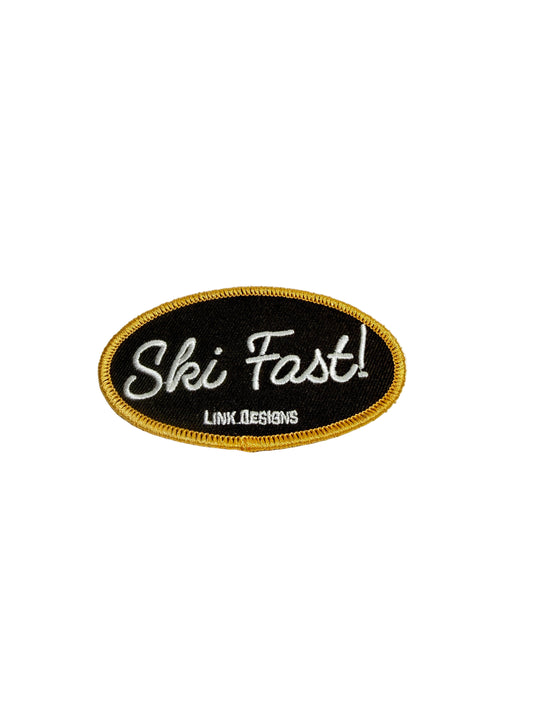 “Ski fast!” Patch