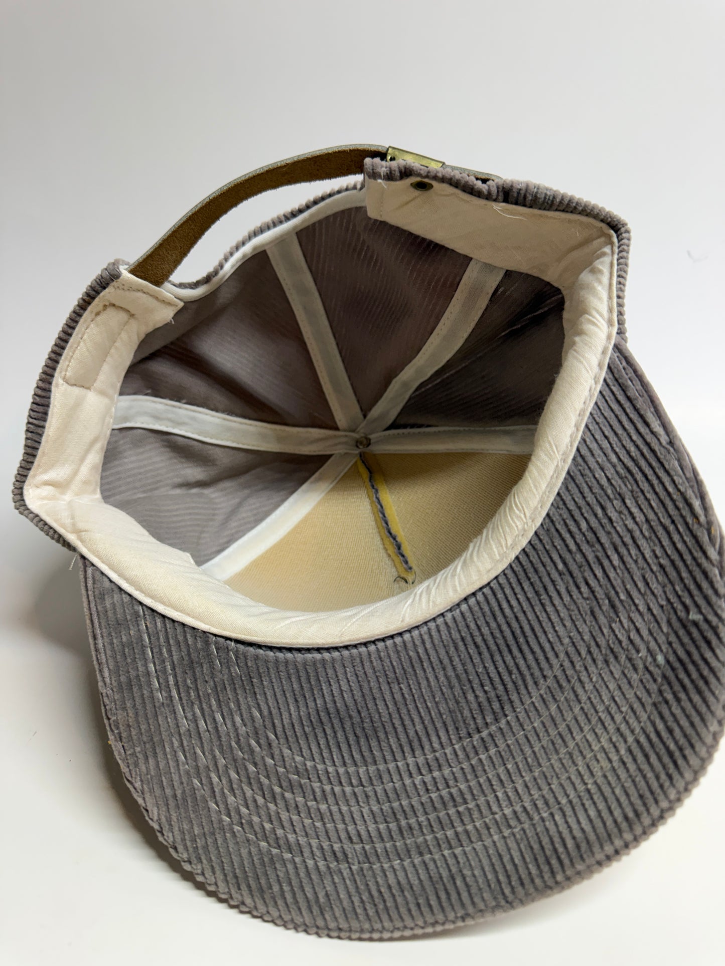 Ski fast! NOS corduroy SnapBack hat