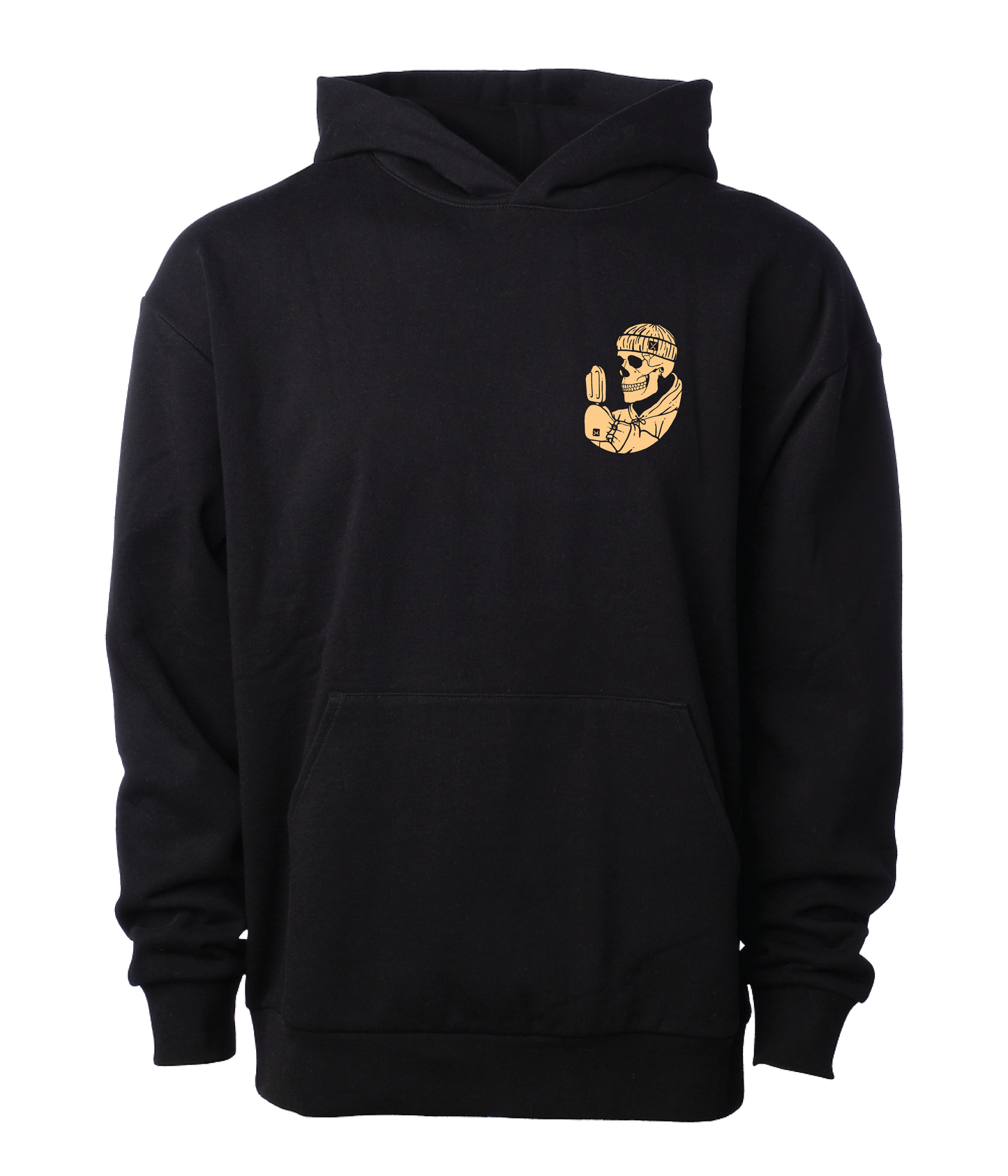 Black delivery truck hoodie