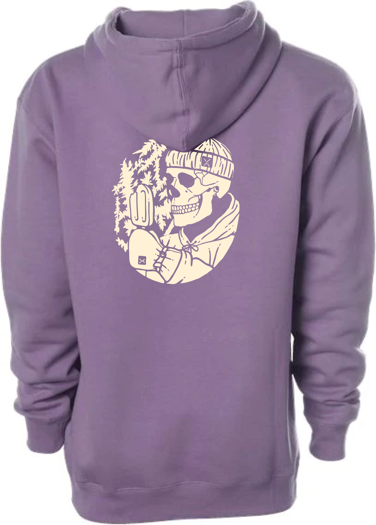 Plum Bonecicle Hoodie